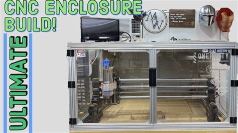 nylon parts and coolant cnc enclosure|Ultimate CNC Enclosure Build .